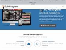 Tablet Screenshot of goplanogram.com